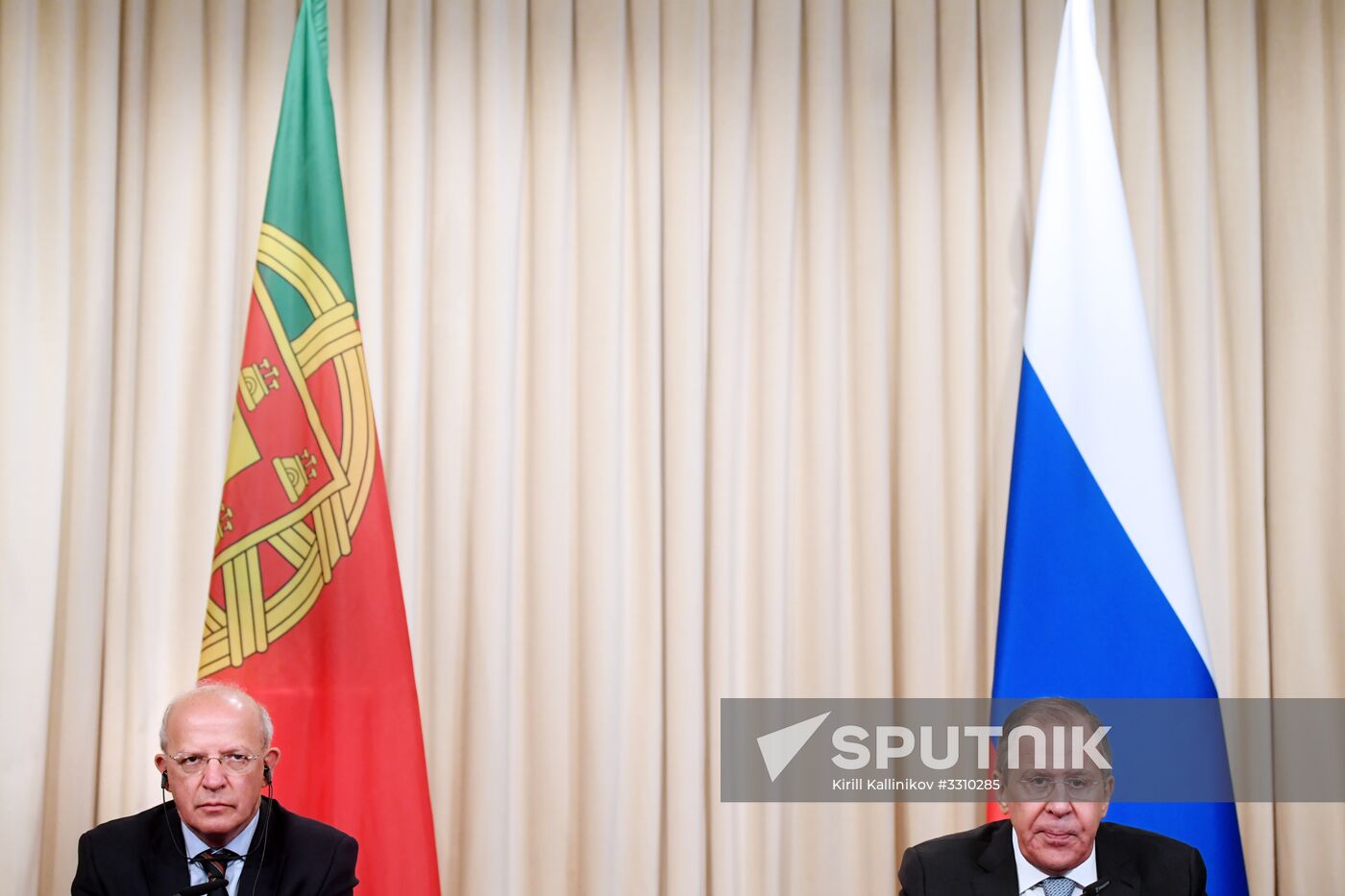 Russian Foreign Minister Lavrov meets with his Portuguese counterpart Santos Silva