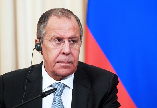 Russian Foreign Minister Lavrov meets with his Portuguese counterpart Santos Silva