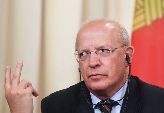 Russian Foreign Minister Lavrov meets with his Portuguese counterpart Santos Silva