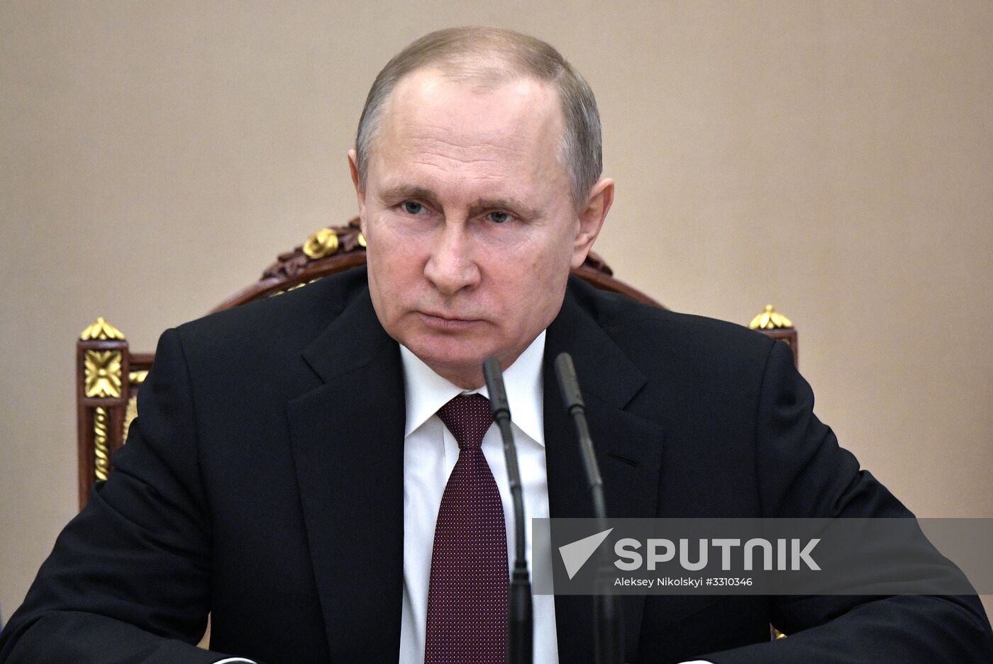 President Vladimir Putin holds meeting of Security Council