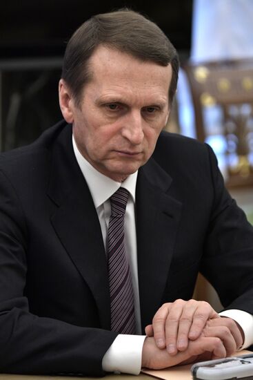 President Vladimir Putin holds meeting of Security Council