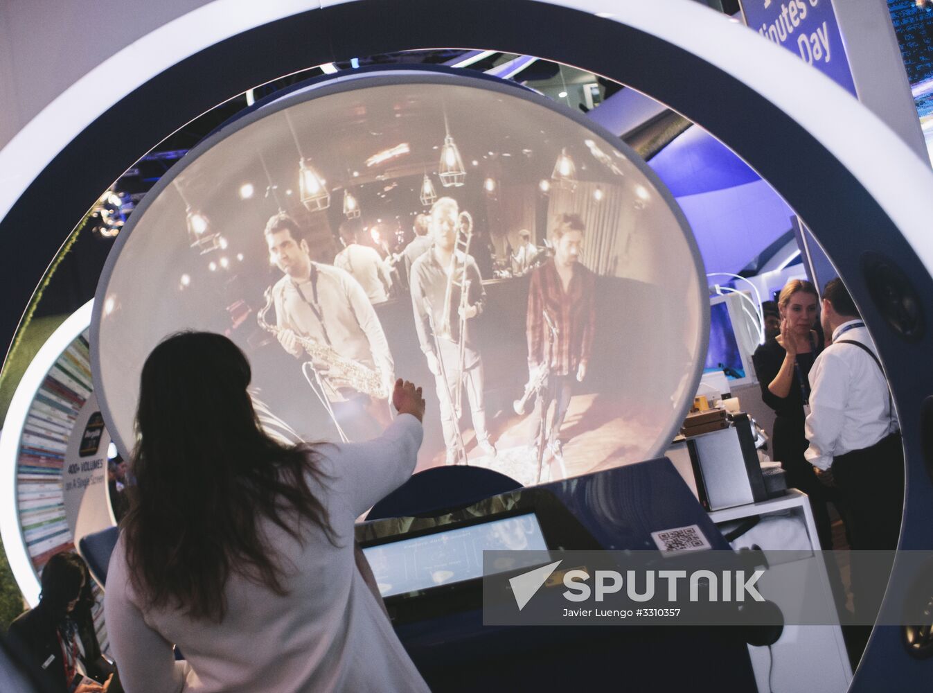Mobile World Congress 2018 exhibition in Barcelona