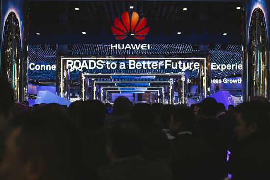 Mobile World Congress 2018 exhibition in Barcelona