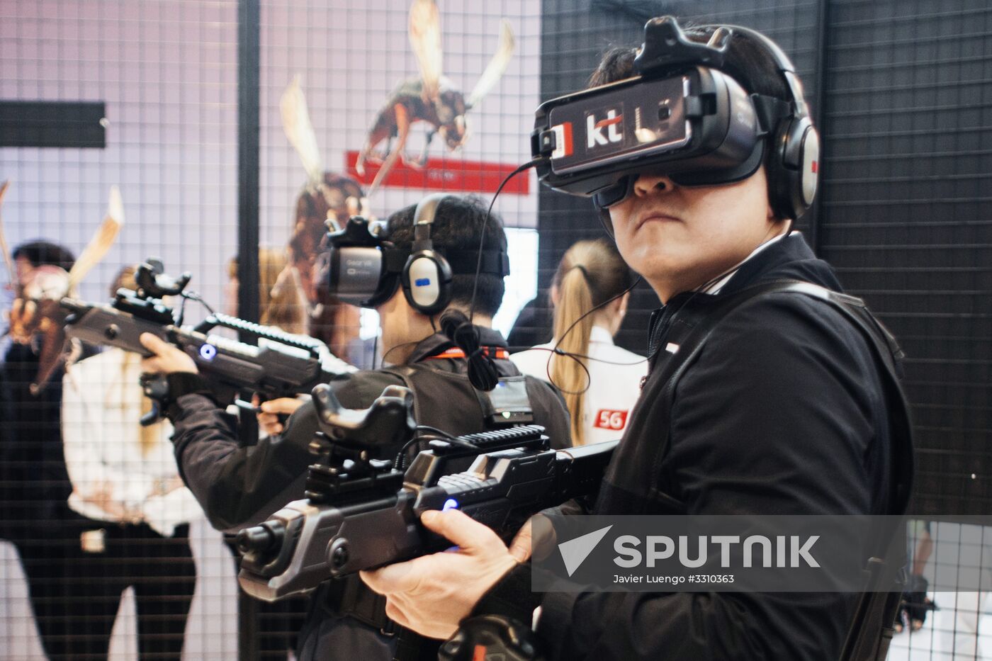Mobile World Congress 2018 exhibition in Barcelona