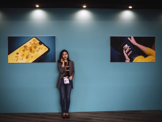 Mobile World Congress 2018 exhibition in Barcelona