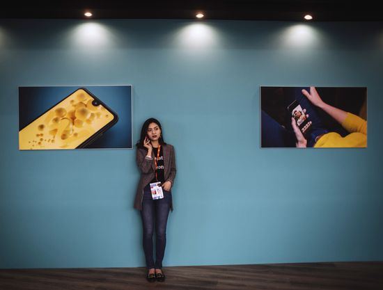 Mobile World Congress 2018 exhibition in Barcelona