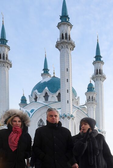 US Ambassador to Russia Jon Huntsman visits Kazan