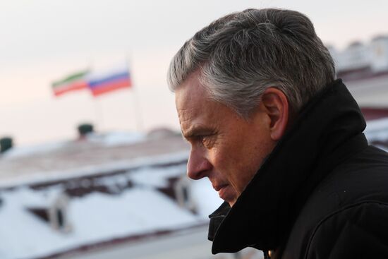 US Ambassador to Russia Jon Huntsman visits Kazan