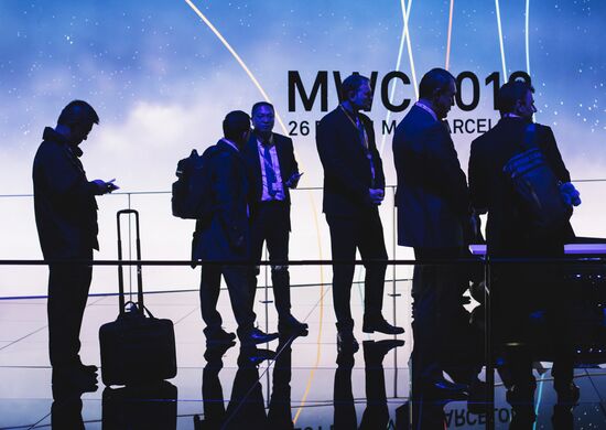 Mobile World Congress 2018 exhibition in Barcelona
