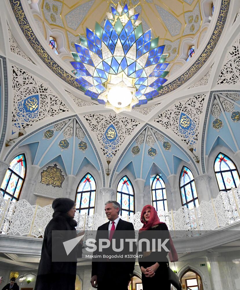 US Ambassador to Russia Jon Huntsman visits Kazan