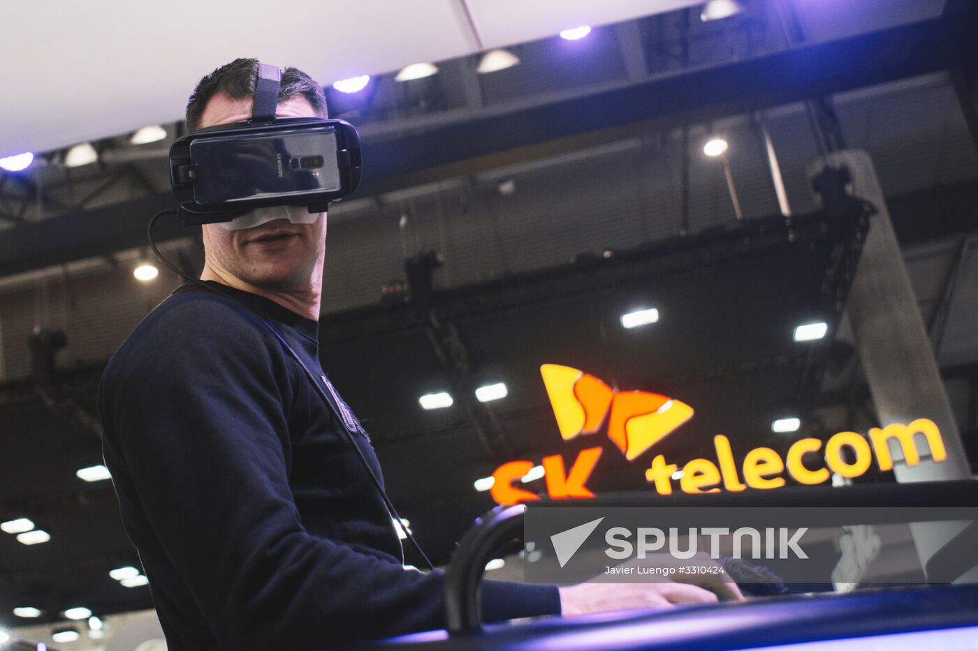 Mobile World Congress 2018 exhibition in Barcelona