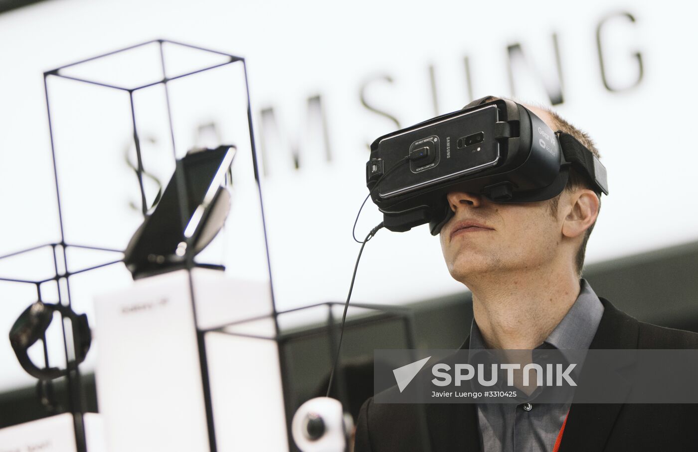 Mobile World Congress 2018 exhibition in Barcelona