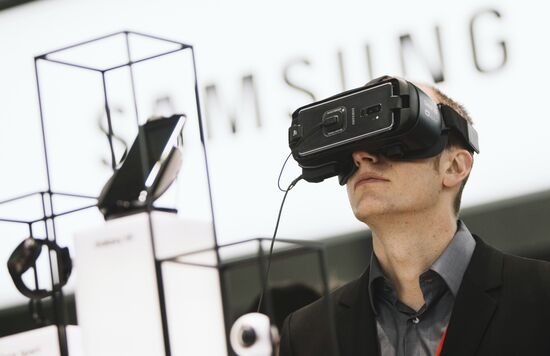 Mobile World Congress 2018 exhibition in Barcelona