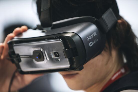 Mobile World Congress 2018 exhibition in Barcelona