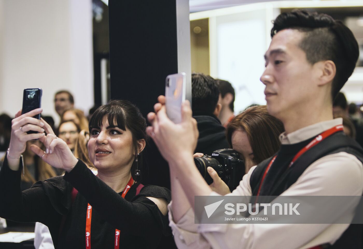 Mobile World Congress 2018 exhibition in Barcelona