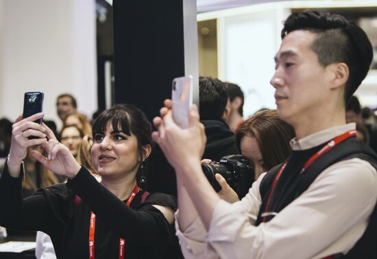 Mobile World Congress 2018 exhibition in Barcelona