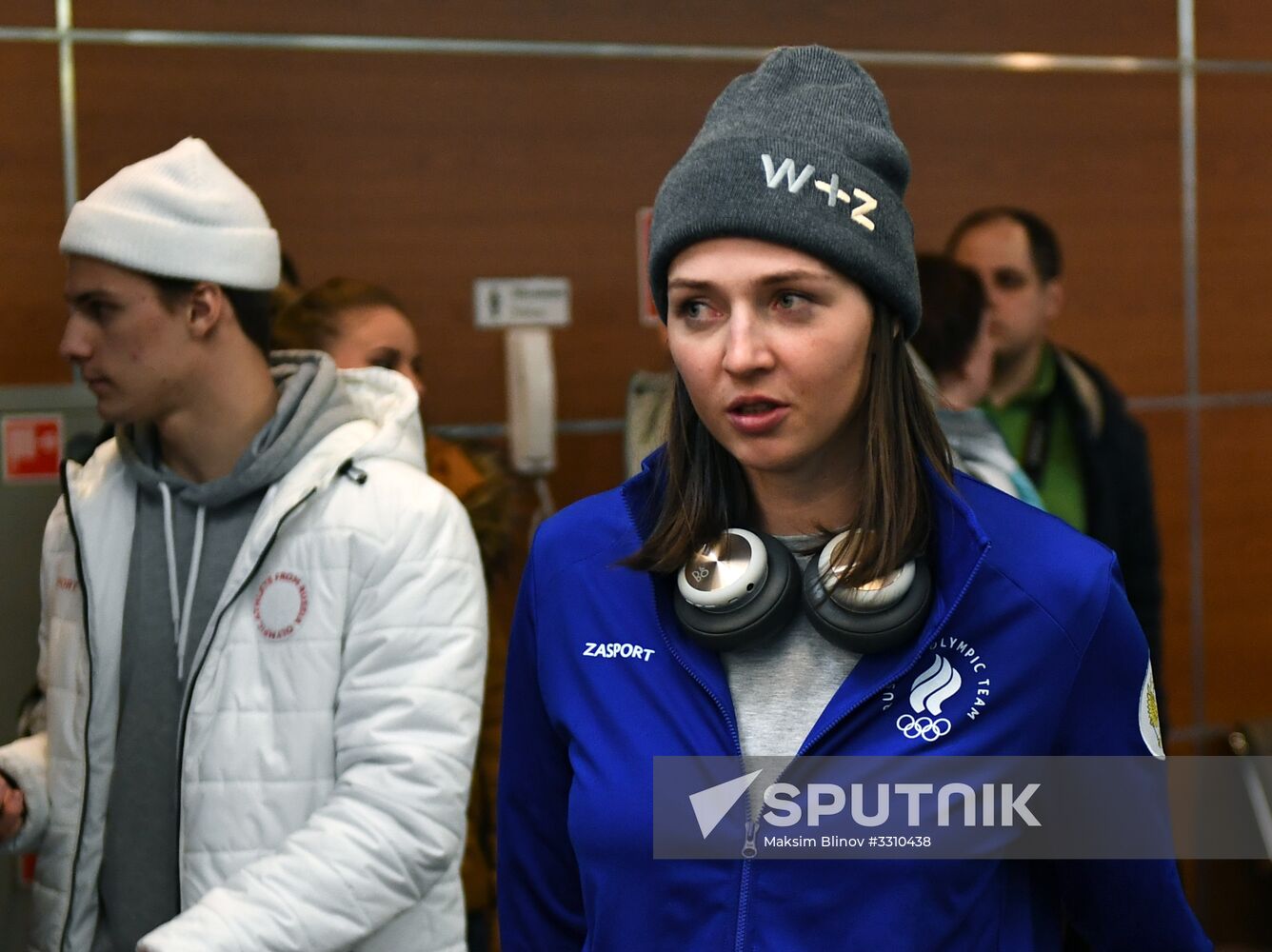 Russian 2018 Olympians are welcomed home