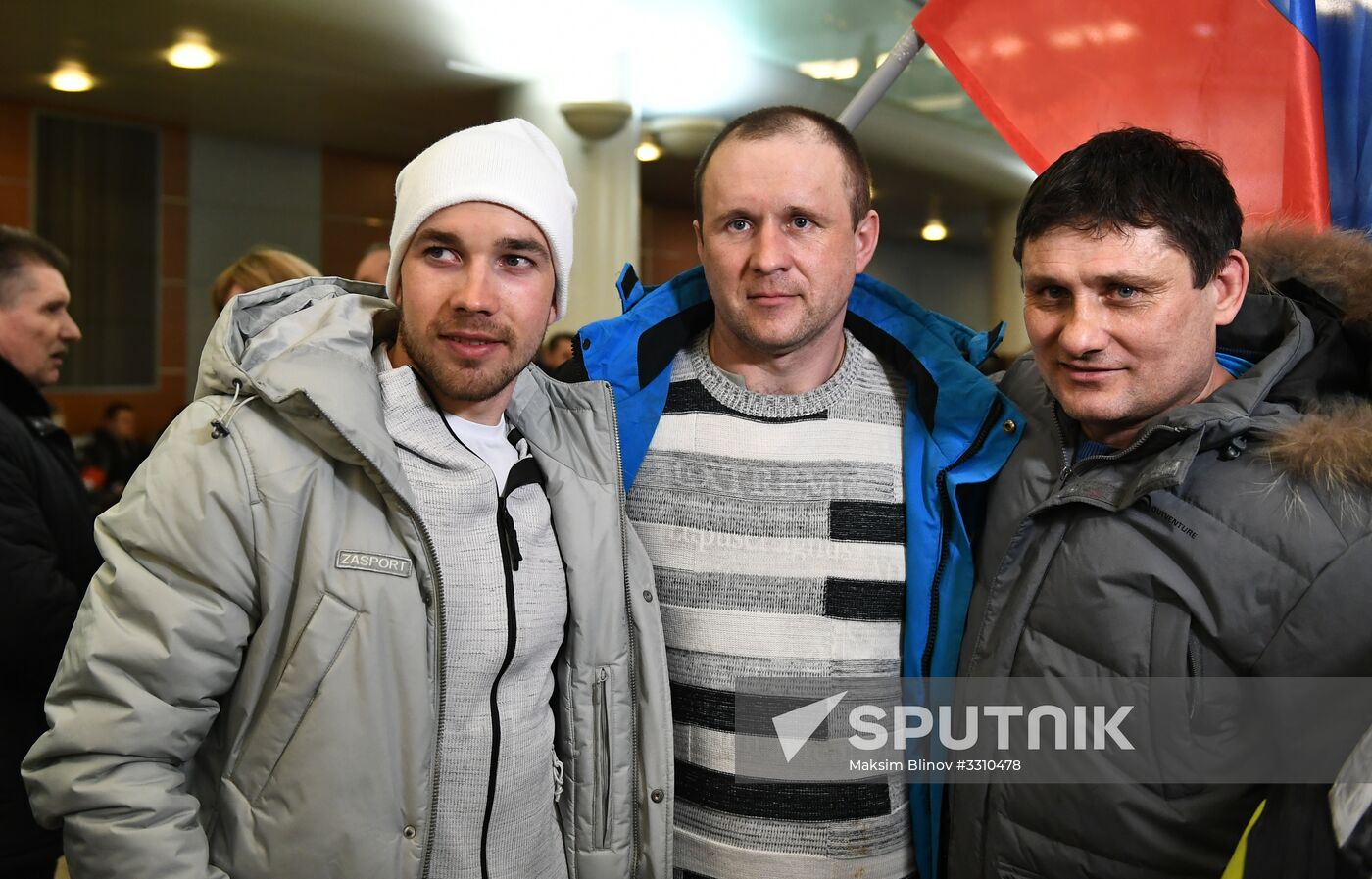 Russian 2018 Olympians are welcomed home