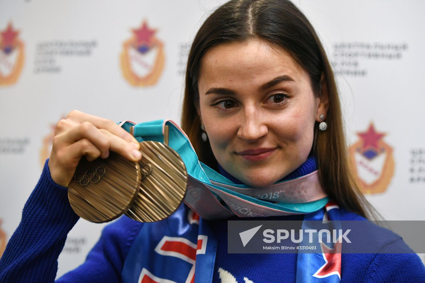 Russian 2018 Olympians are welcomed home