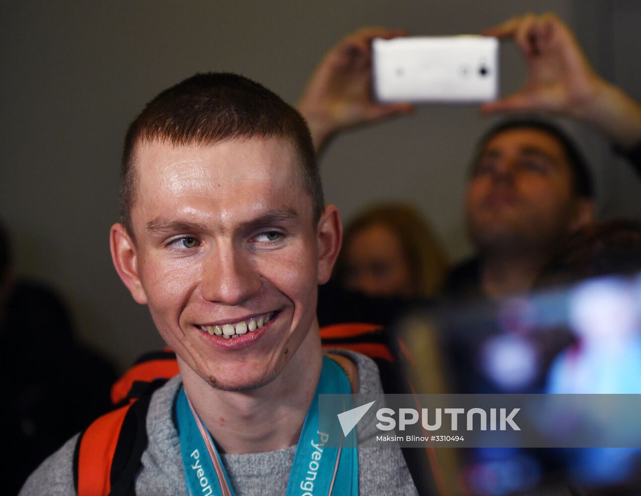 Russian 2018 Olympians are welcomed home