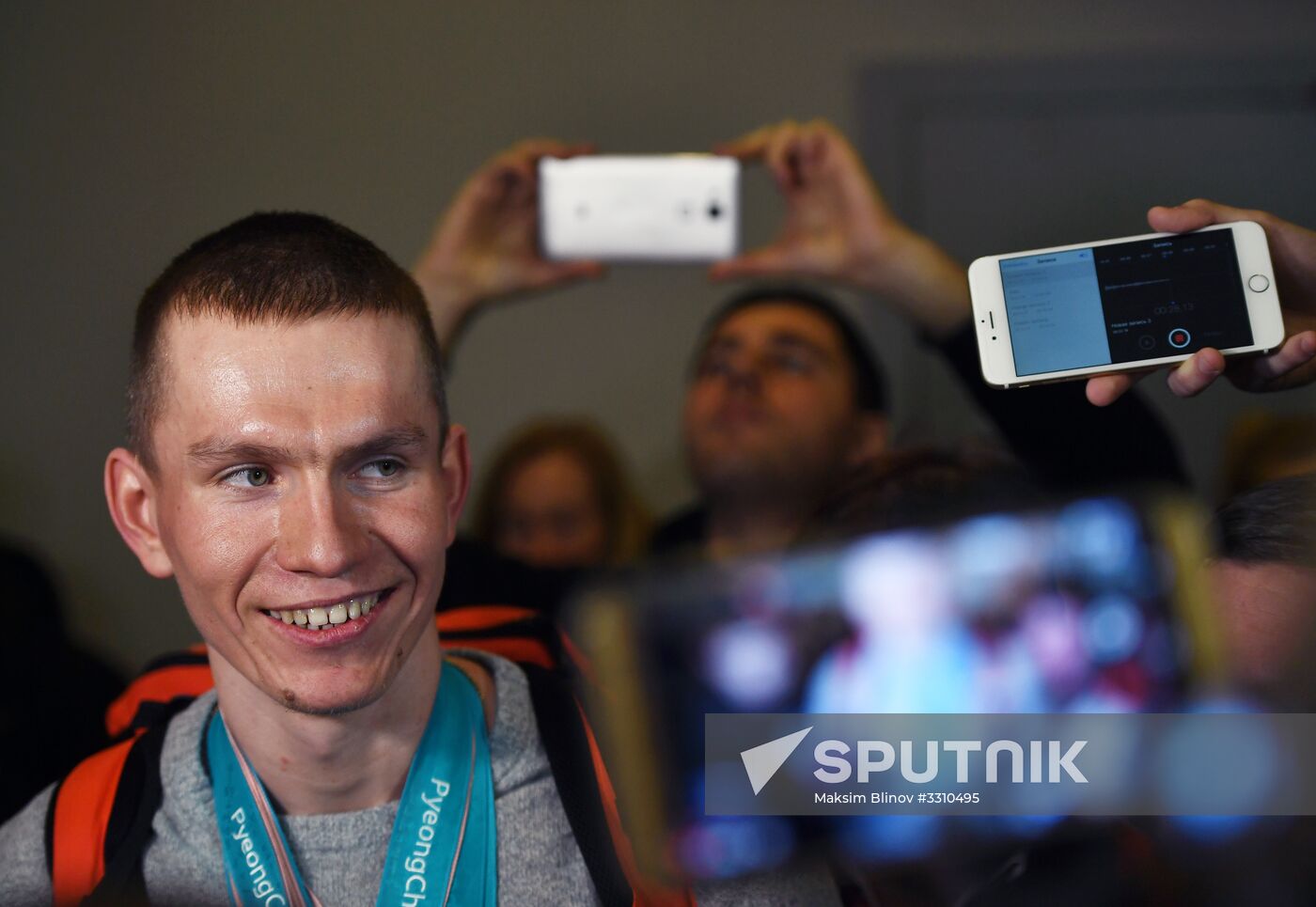 Russian 2018 Olympians are welcomed home