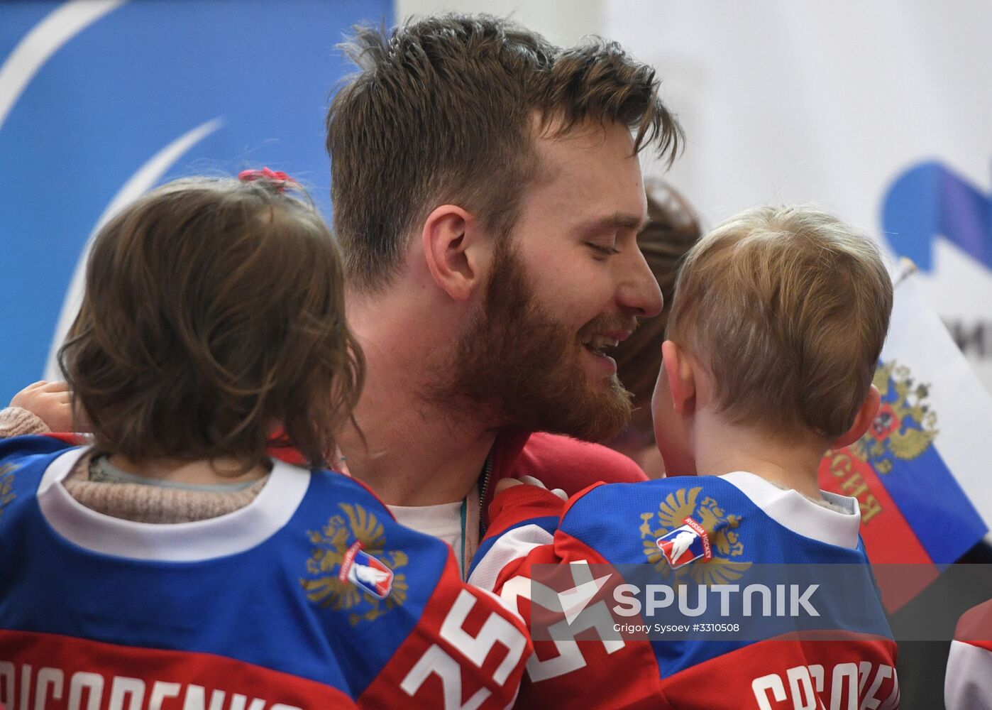 Russian 2018 Olympians are welcomed home