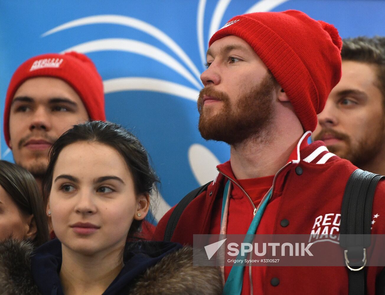 Russian 2018 Olympians are welcomed home