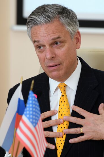 US Ambassador to Russia Jon Huntsman visits Kazan