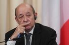 Russian Foreign Minister Sergei Lavrov meets with French Foreign Minister Jean-Yves Le Drian