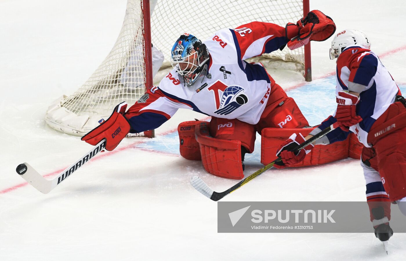 Ice hockey. KHL. Spartak vs. Lokomotiv