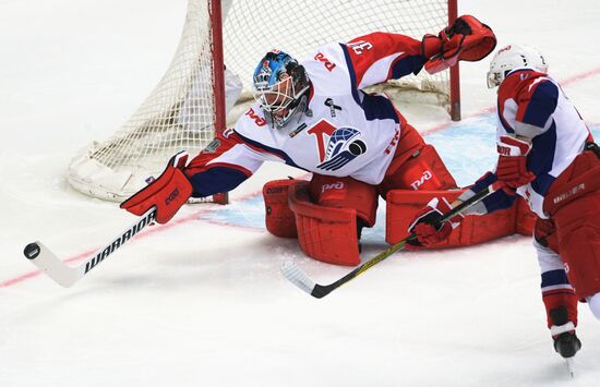 Ice hockey. KHL. Spartak vs. Lokomotiv