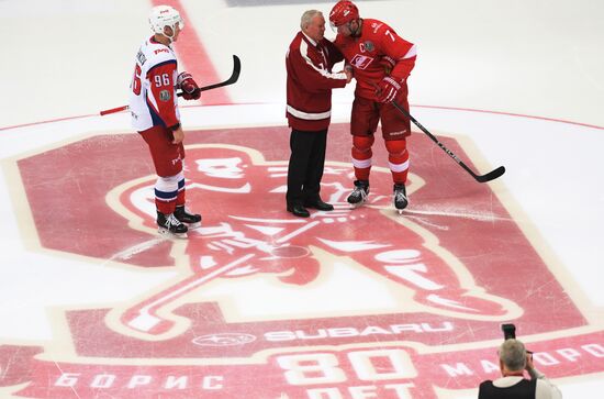Ice hockey. KHL. Spartak vs. Lokomotiv