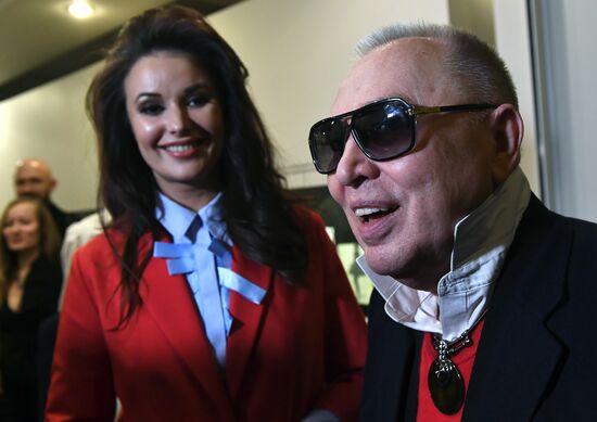 Fashion designer Slava Zaitsev's anniversary exhibition