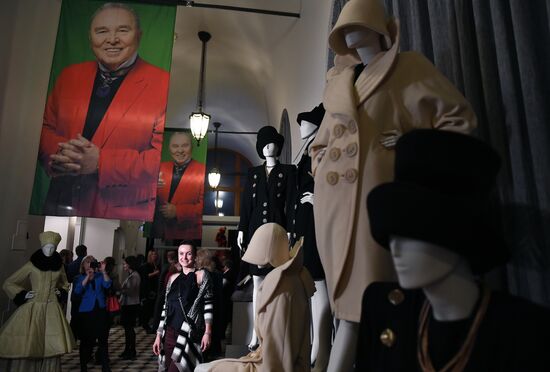 Fashion designer Slava Zaitsev's anniversary exhibition