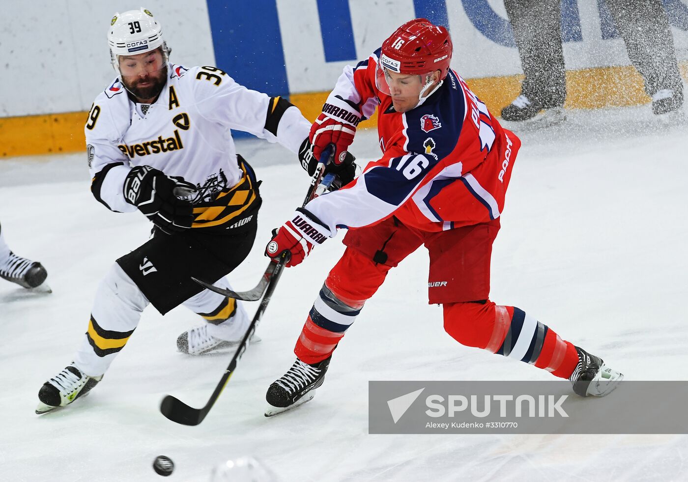 Ice hockey. KHL. CSKA vs. Severstal