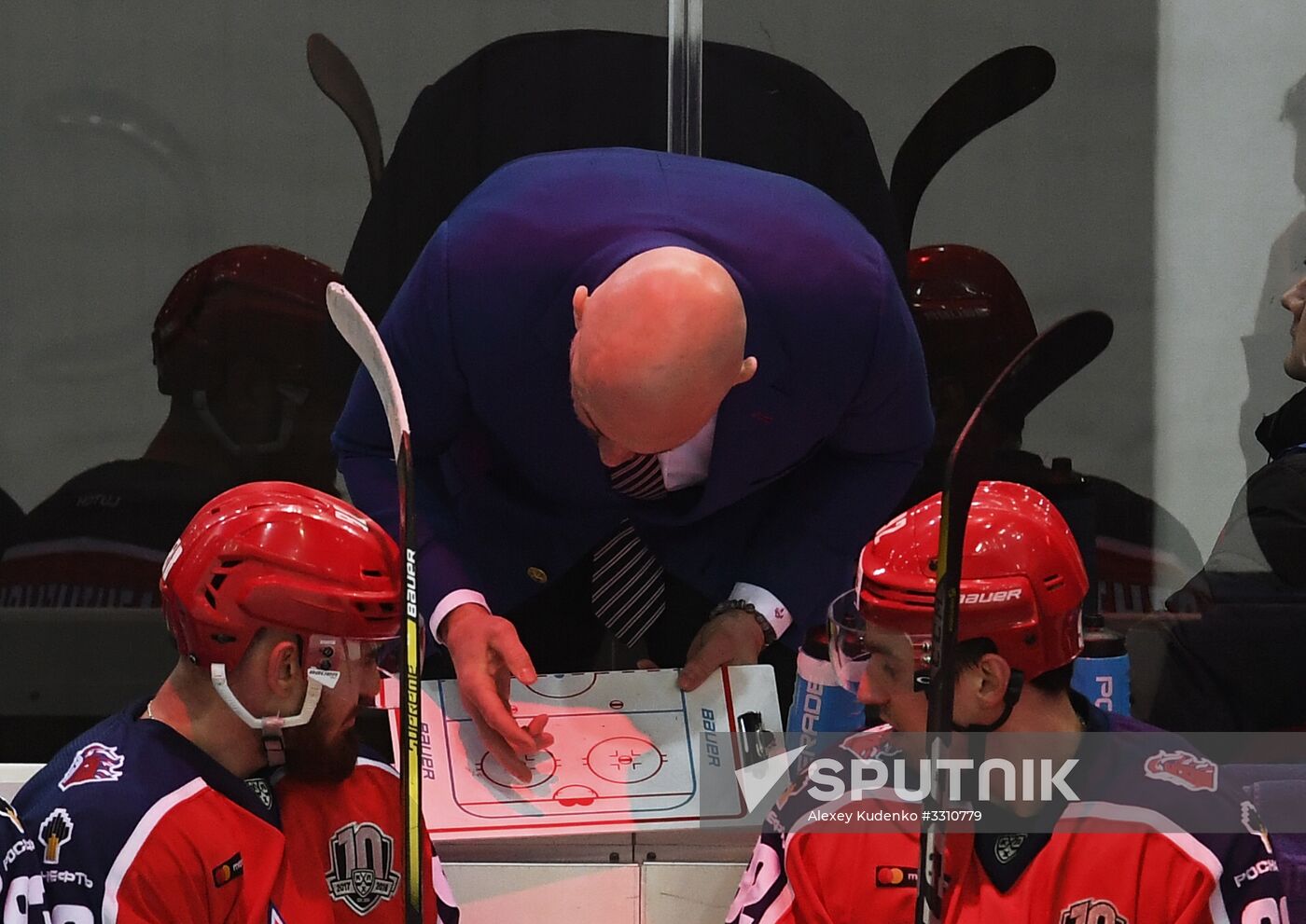 Ice hockey. KHL. CSKA vs. Severstal