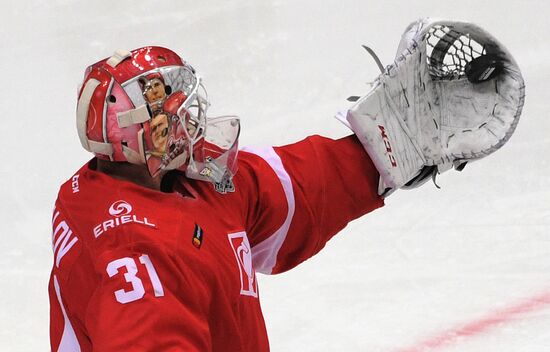 Ice hockey. KHL. Spartak vs. Lokomotiv