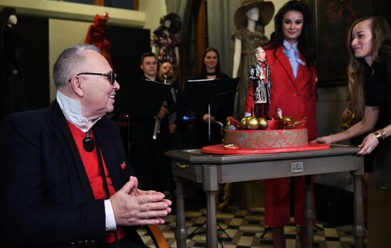 Fashion designer Slava Zaitsev's anniversary exhibition
