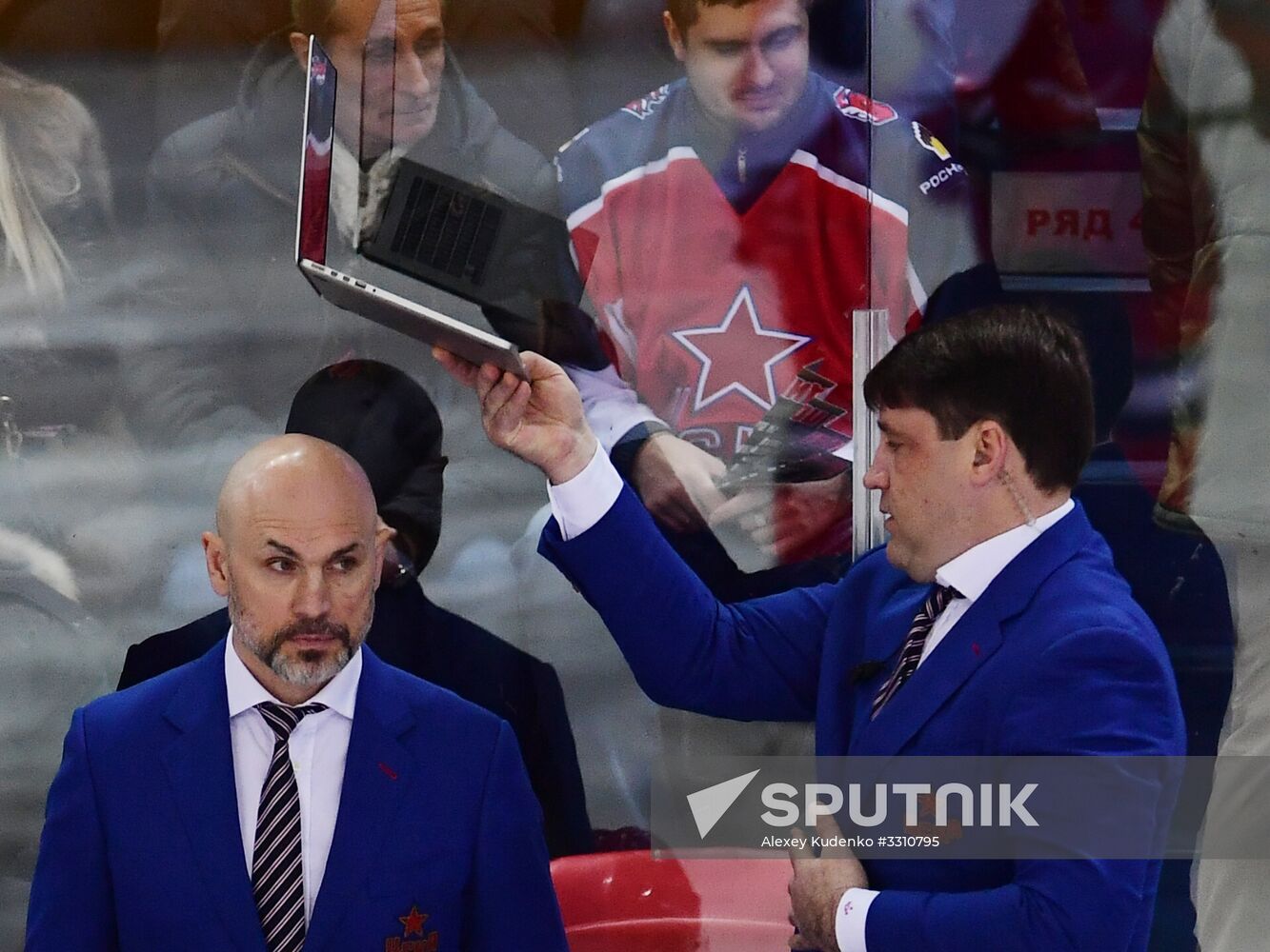 Ice hockey. KHL. CSKA vs. Severstal