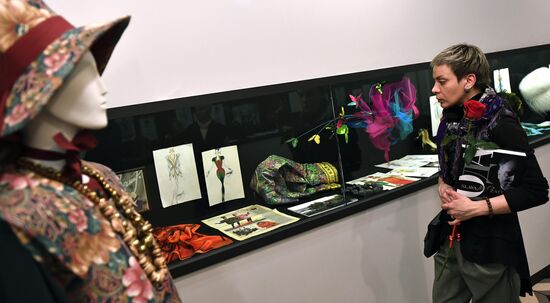 Fashion designer Slava Zaitsev's anniversary exhibition