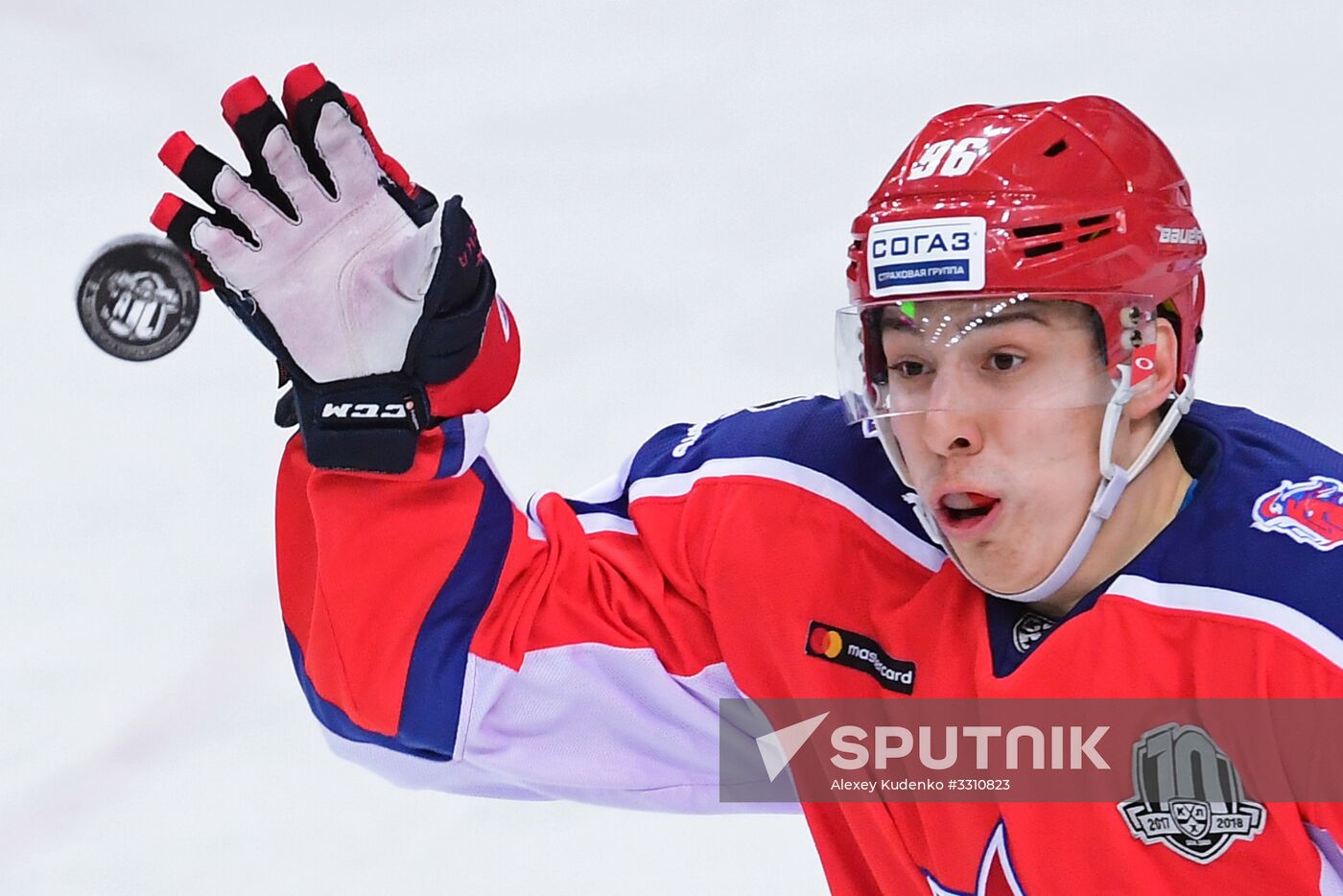 Ice hockey. KHL. CSKA vs. Severstal