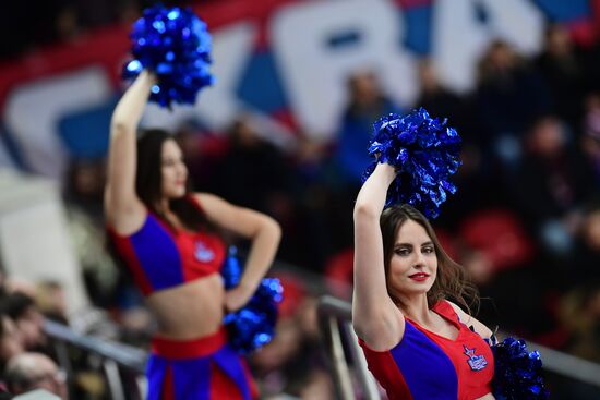 Ice hockey. KHL. CSKA vs. Severstal