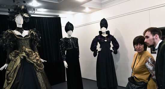Fashion designer Slava Zaitsev's anniversary exhibition