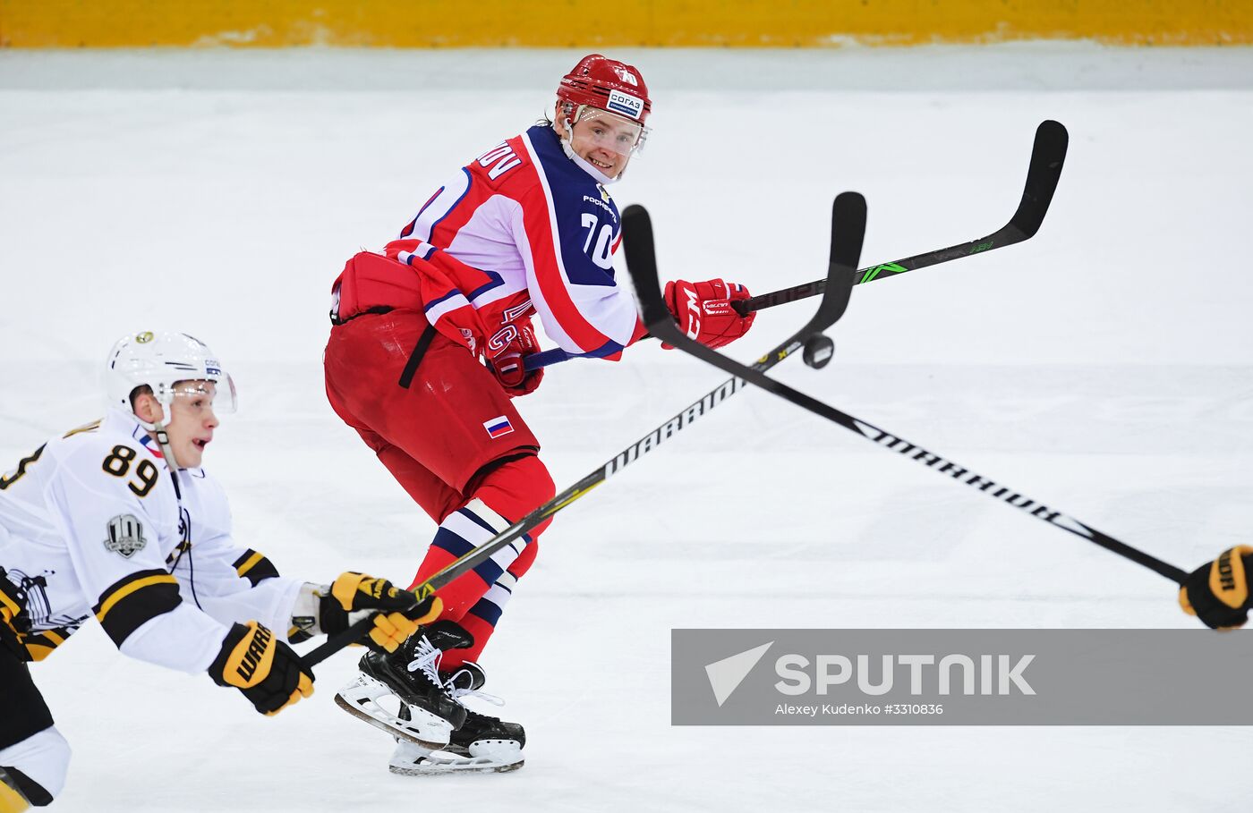 Ice hockey. KHL. CSKA vs. Severstal
