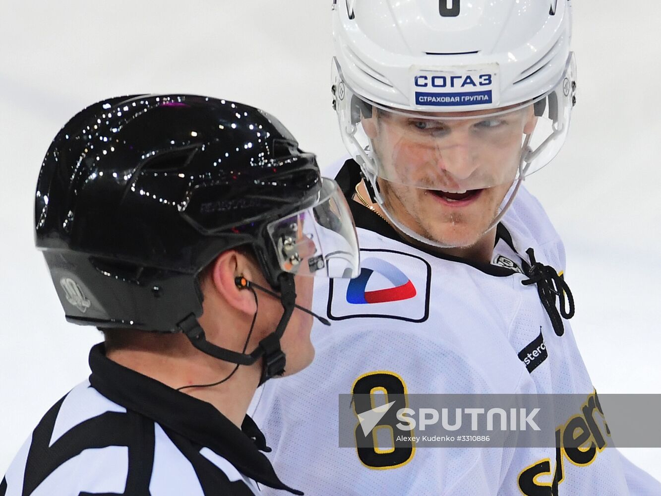 Ice hockey. KHL. CSKA vs. Severstal