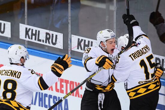 Ice hockey. KHL. CSKA vs. Severstal