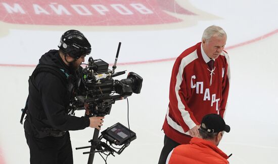 Ice hockey. KHL. Spartak vs. Lokomotiv