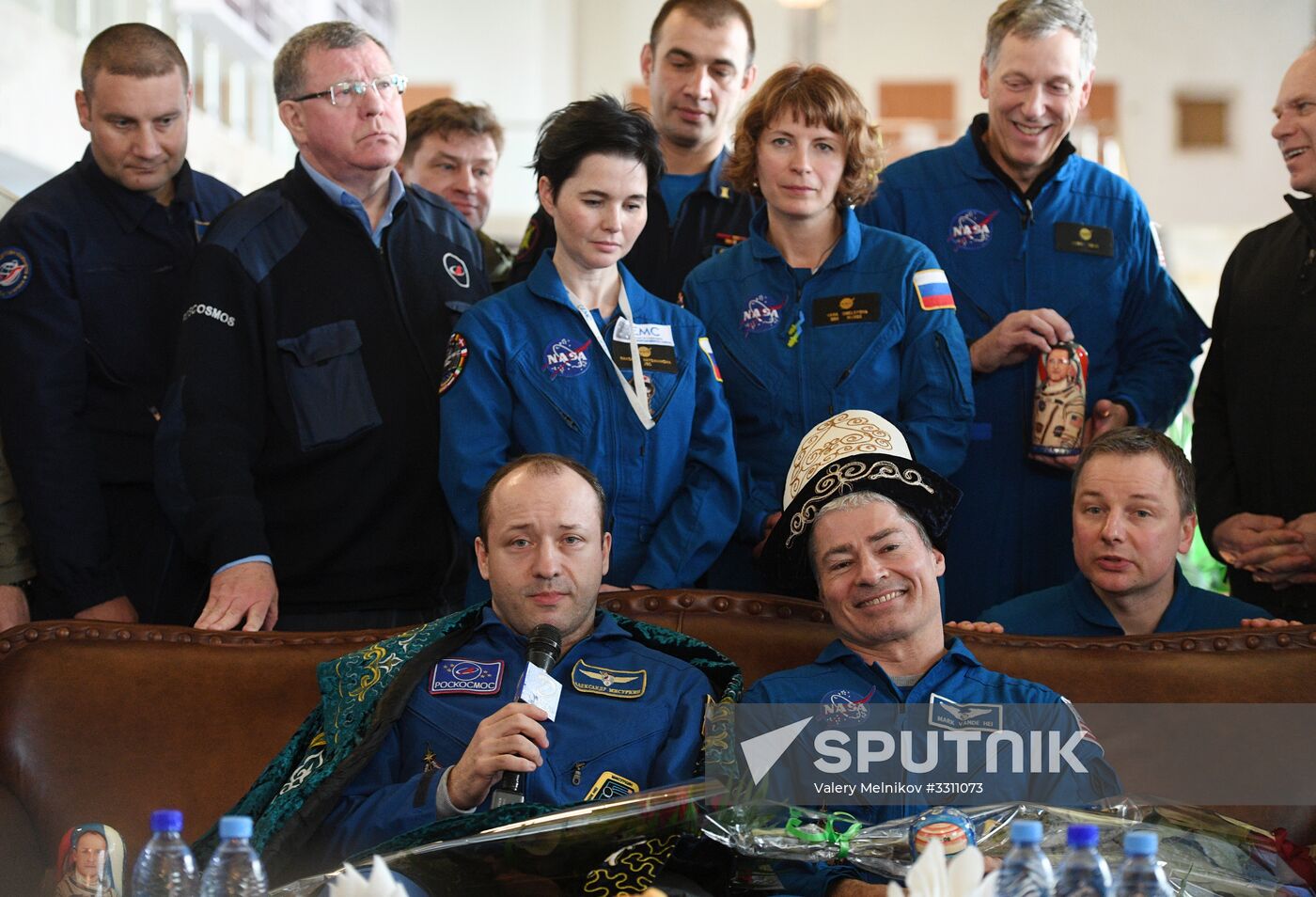 Soyuz MS-06 manned capsule lands in Kazakhstan