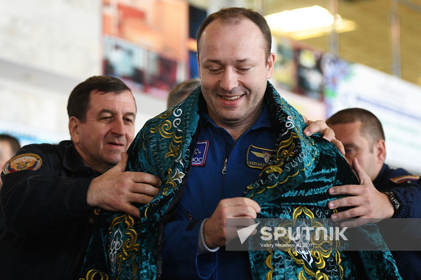 Soyuz MS-06 manned capsule lands in Kazakhstan