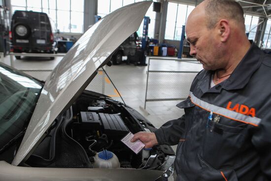 Inspection station in Pyatigorsk